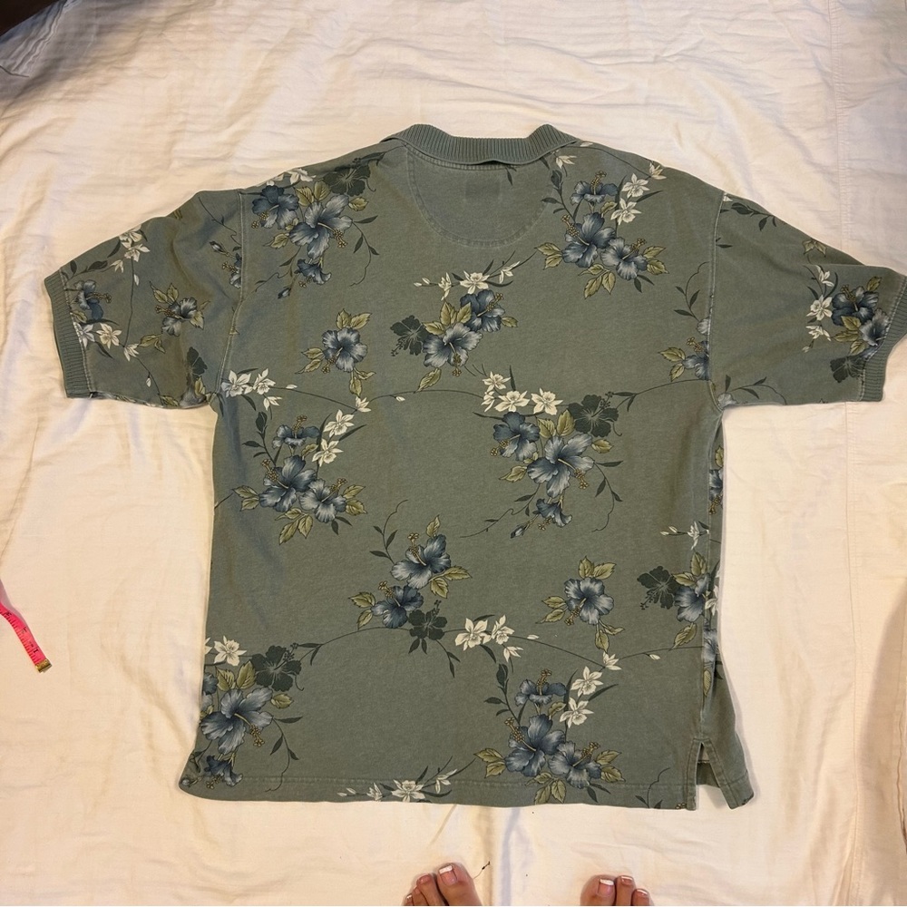 VintageTommy Bahama‎ 100% Cotton Polo Shirt w/Pocket Size L - Picture 2 of 4